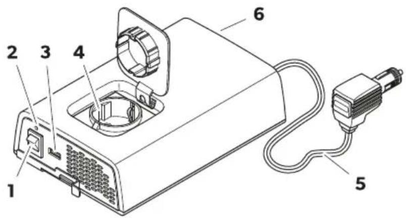 DOMETIC SinePower DPSI424 - WS1 Bendrasis a2rašNmas - 1