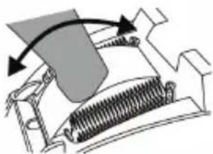 THRUSTMASTER TCA Yoke Boeing Edition - PROCEDURE PER LA REGOLAZIONE DELLA TENSIONE DELL'ASSE DI BECCHEGGIO - 4
