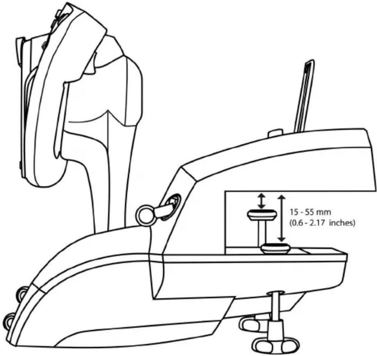 THRUSTMASTER TCA Yoke Boeing Edition - TCA YOKE BOEING EDITIONIN ASENNUS OHJAAMOON TAI MUUHUN KIINTEÄN TUKEEN - 1