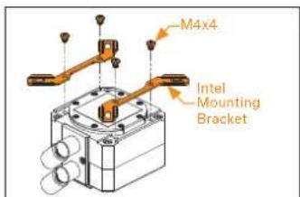 EK Water Blocks EKAIO 120 DRGB - STEP 5: REMOVING THE COLD-PLATE PROTECTIVE COVER - 1