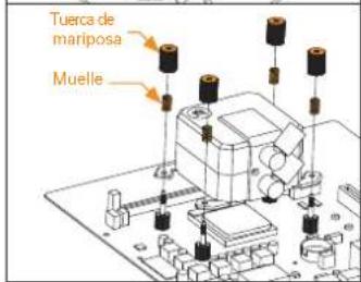 EK Water Blocks EKAIO 120 DRGB - PASO 6: INSTALACIÓN DE LA BOMBA (AMD) - 1