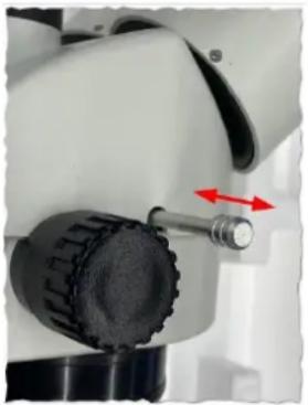 Kern OZL 462 - Le connecteur correspondant se trouve sur le dessus de la tête du microscope. - 1