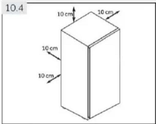 HAIER H4R306WAH1 - Απαιτήσεις χώρου - 1