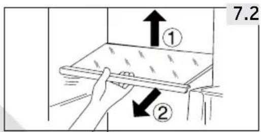 HAIER H4R306WAH1 - Removable door racks - 1
