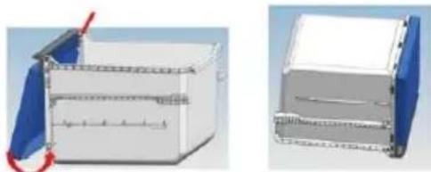 HAIER H4R306WAH1 - Postup čistenia zásuviek - 3