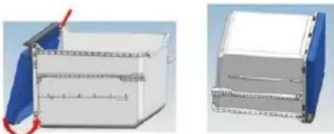 HAIER H4R306WAH1 - Koraki čiščenja predala - 4