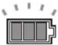 MAKITA VC004GL - Kumanda panelindeki batarya göstergeleri - 3