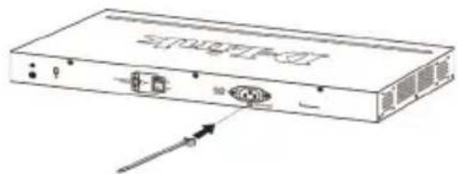D-LINK DXS121012TC - Installing Power Cord Retainer - 1