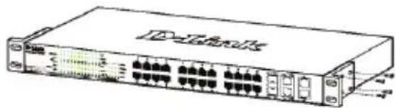 D-LINK DXS121012TC - Установка в стойку - 1