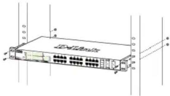D-LINK DXS121012TC - Rack Installation - 2