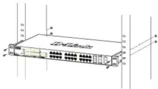 D-LINK DXS121012TC - Instalación en rack - 2
