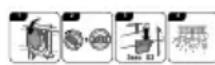 PARKSIDE PPWD 30 B2 - Pictogrammen en symbolen Pictogrammen op het apparaat - 6