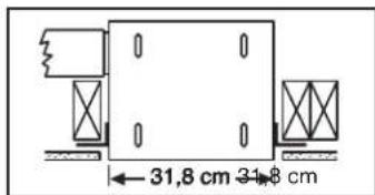 31,8 cm 34,8 cm