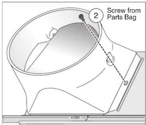 Screw from Parts Bag