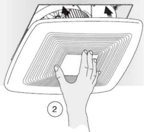 BROAN XB110 - Install Grille - 2