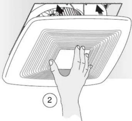 BROAN XB110 - Install Grille - 2