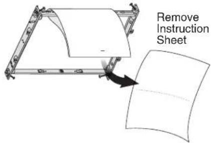 Remove Instruction Sheet