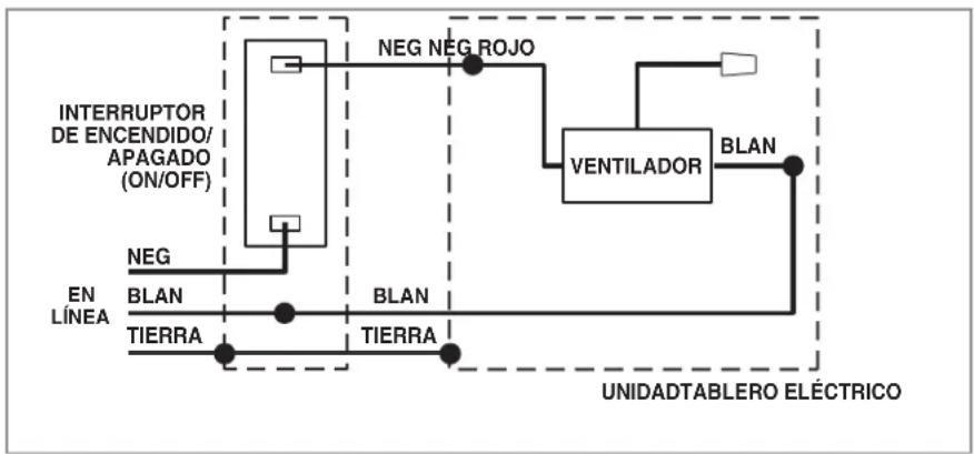 BROAN XB110 - Conecte los cables e instale la placa metálica - 3