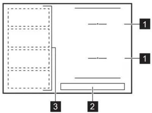 AEG TI64IG00IB - Cooking surface layout - 1