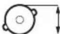 AEG TI64IG00IB - Diameter and position of the cookware - 3
