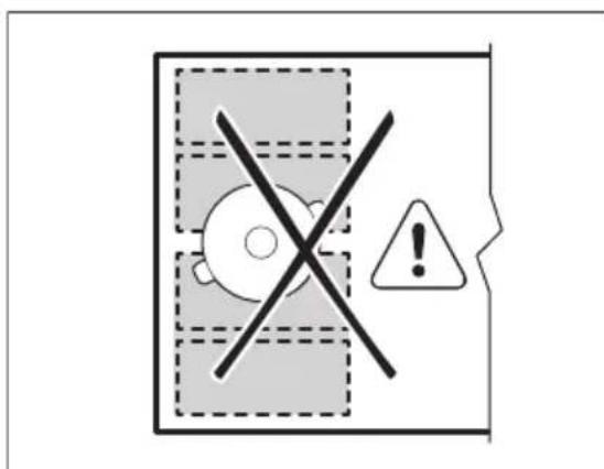 AEG TI64IG00IB - Bonne position de l'ustensile de cuisine : - 2