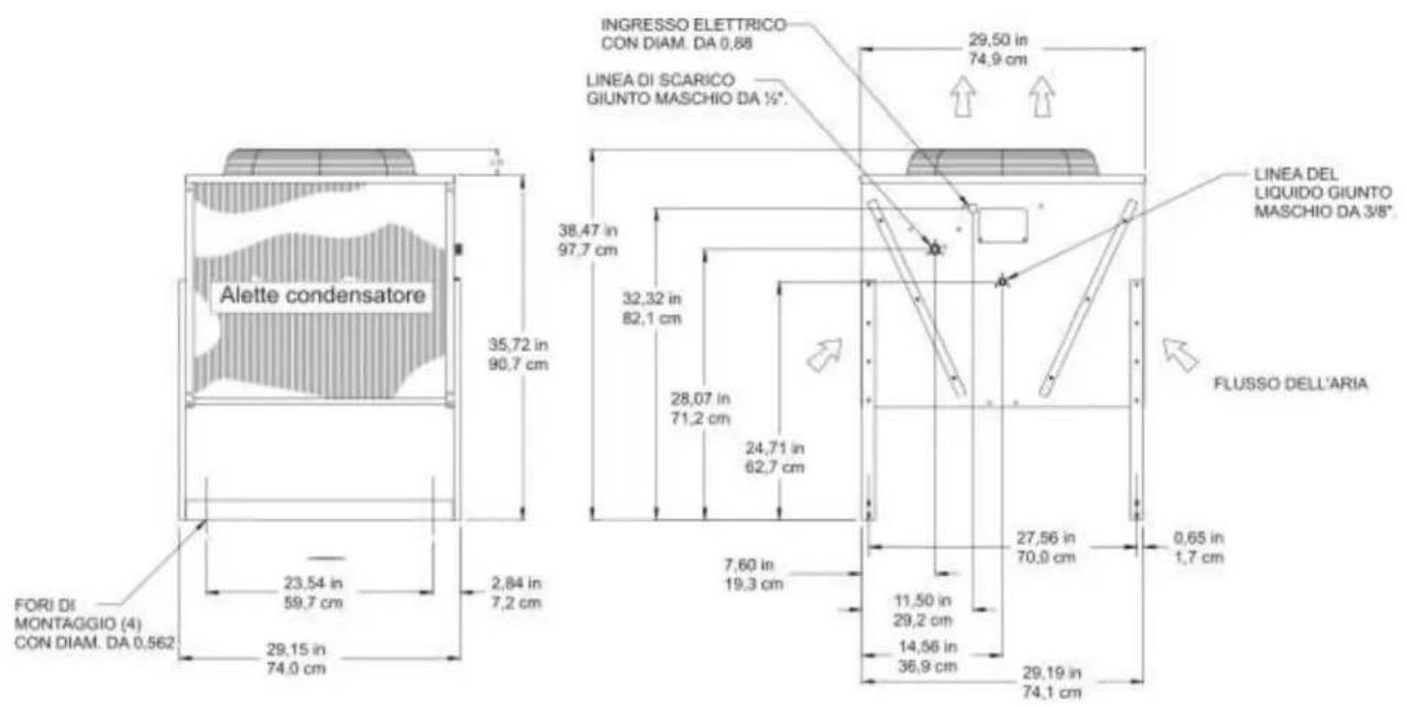 Scotsman Prodigy Plus C1448R - Schema del condensatore e della macchina del ghiaccio - 1