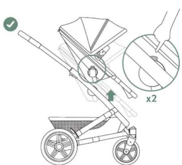 Joolz Geo³ - how to use the seat - 7