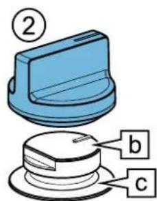 NEFF T26CIP8N0 - Bouton de commande amovible - 2