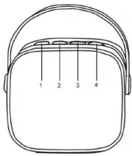 BIGBEN PARTYK2MIC - Descripción de las piezas - 1