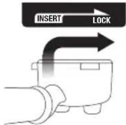 BREVILLE the Bambino Plus BEP501 - INSERTING THE PORTAFILTER - 1