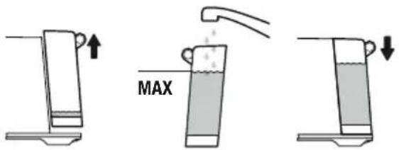 BREVILLE the Bambino Plus BEP501 - FILLING THE WATER TANK - 1