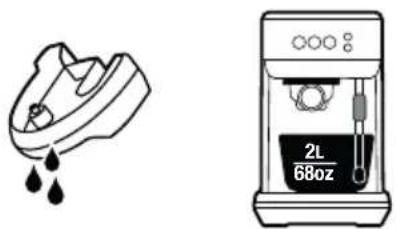 BREVILLE the Bambino Plus BEP501 - TO PERFORM A CLEANING CYCLE - 1