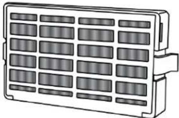 WHIRLPOOL WRFC2036RZ - Installer le filtre à air (sur certains modèles) - 1