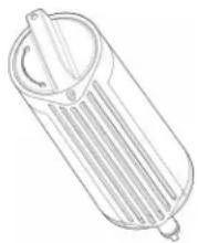 WHIRLPOOL WRFC2036RZ - Right-Hand Side of Refrigerator Ceiling - 1