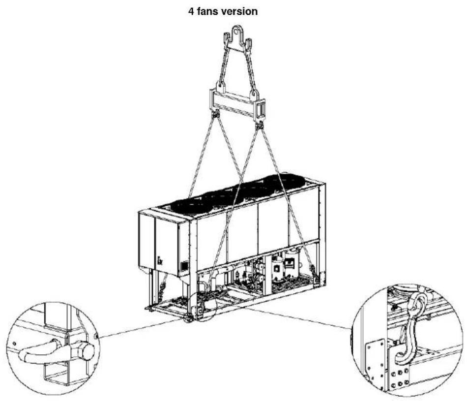DAIKIN EWAQFSS - Positioning and assembly - 1