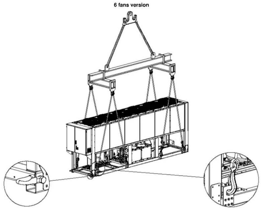 DAIKIN EWAQFSS - Positioning and assembly - 3