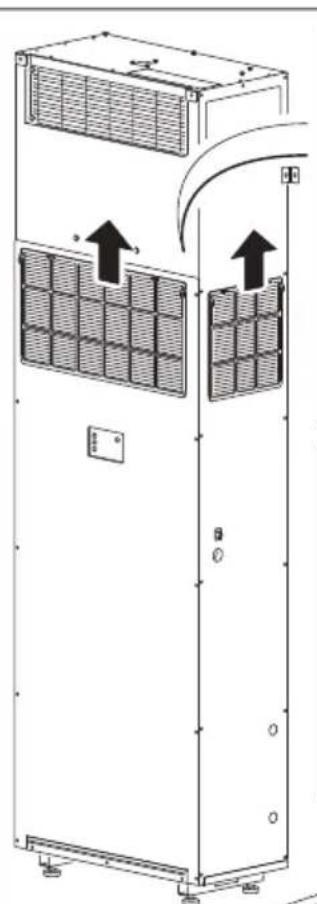 OLIMPIA SPLENDID Unico Vertical 35 HP - - Čišěnéí vzduchového filtru - 2