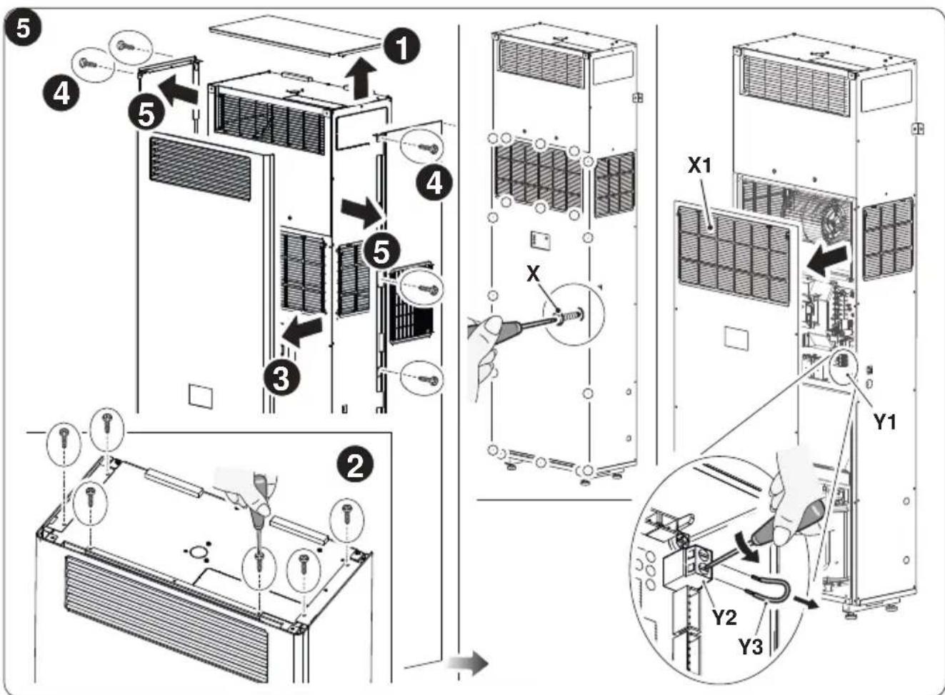 OLIMPIA SPLENDID Unico Vertical 35 HP - - Configurare Energy boost/System enable - 5