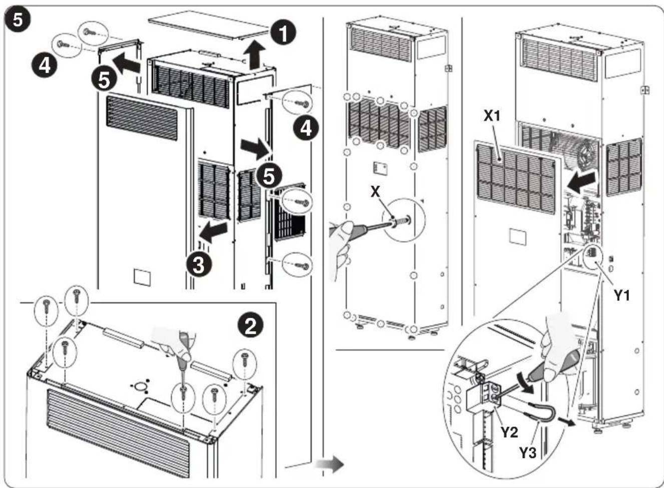 OLIMPIA SPLENDID Unico Vertical 35 HP - - Configuratie Energy boost/System enable - 5