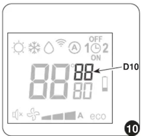 OLIMPIA SPLENDID Unico Vertical 35 HP - - Installing van de klok en de timer - 1
