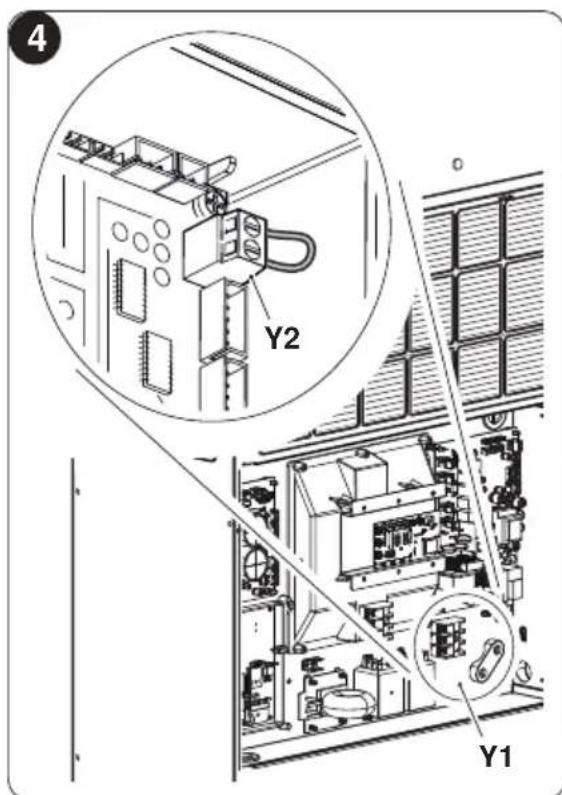 OLIMPIA SPLENDID Unico Vertical 35 HP - Con valore PI = 0 , l'ingresso funziona da SYSTEM ENABLE. - 1