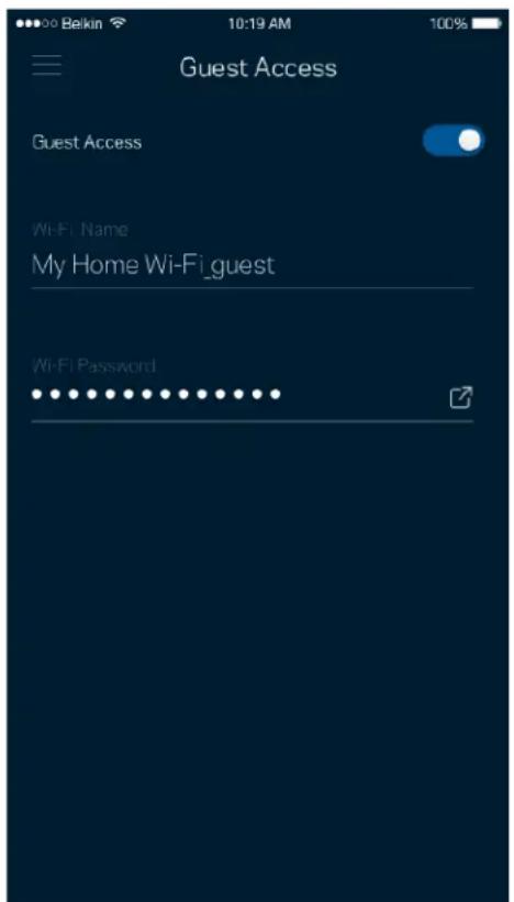 LINKSYS Atlas Pro 6 MX5502 - Prístup hostí (Guest Access) - 1