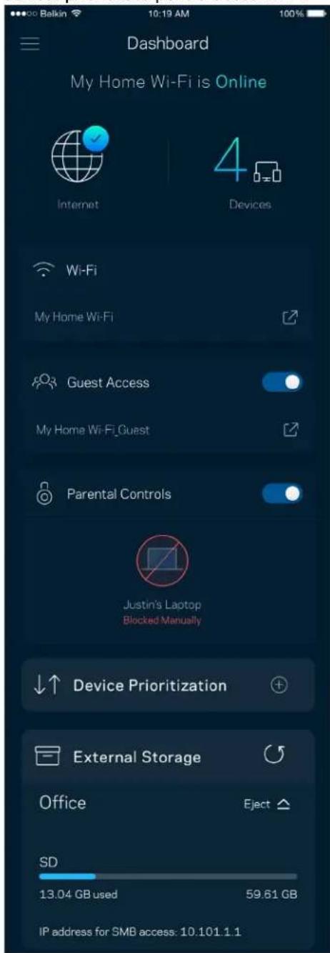 LINKSYS Atlas Pro 6 MX5502 - Tablou de bord - 1