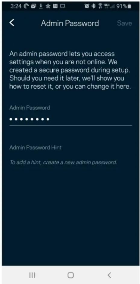 LINKSYS Atlas Pro 6 MX5502 - Velop admin password - 1