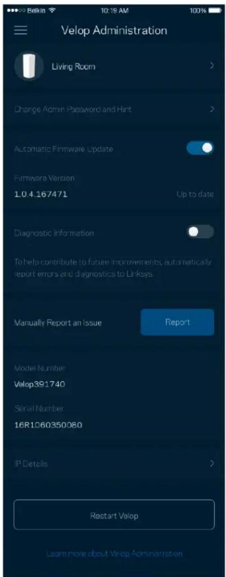 LINKSYS Atlas Pro 6 MX5502 - Velopi administratsion - 1