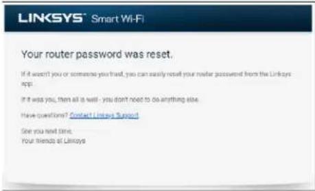LINKSYS Atlas Pro 6 MX5502 - Velop administratora parole - 2