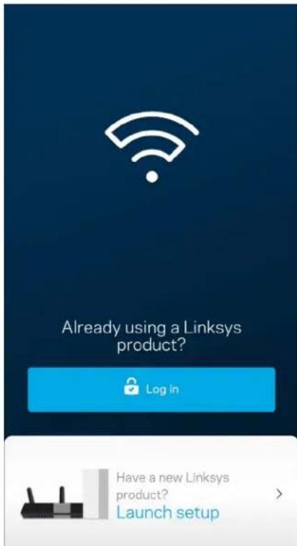 LINKSYS Atlas Pro 6 MX5502 - Abra o aplicativo Linksys. - 1