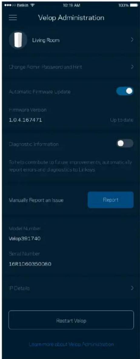 LINKSYS Atlas Pro 6 MX5502 - Administrare Velop - 1
