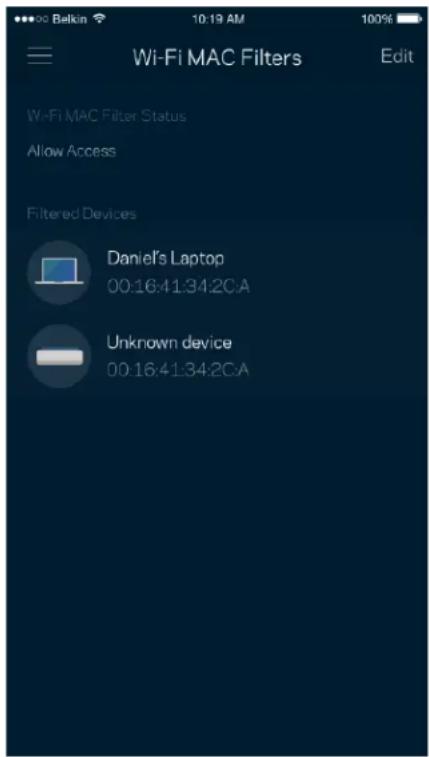 LINKSYS Atlas Pro 6 MX5502 - Filtre MAC Wi-Fi - 1
