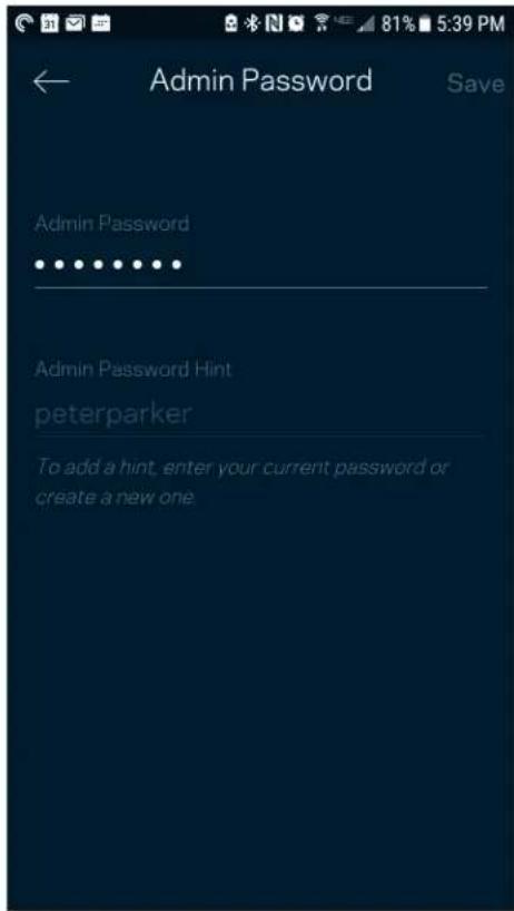 LINKSYS Atlas Pro 6 MX5502 - Palavra-passede administrador Velop - 1